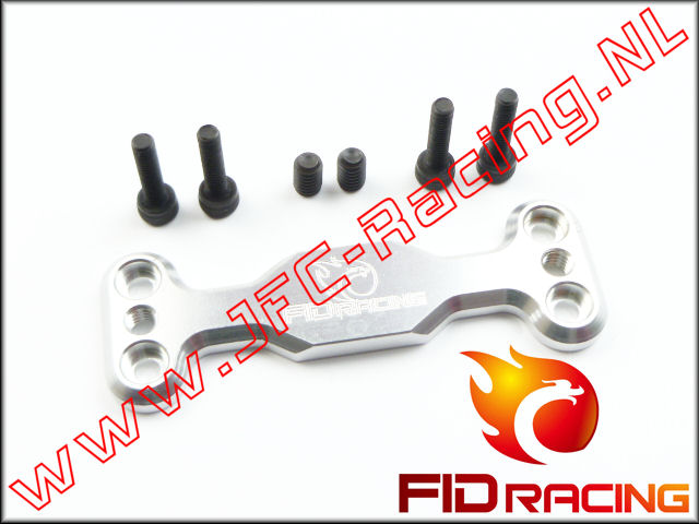 FID 003R-SILVER, FID Racing Stabilisator Steun (Rear)(LOSI 5ive / Mini WRC)(Aluminium)(<FONT COLOR=808080>Silver</FONT>) 1st.